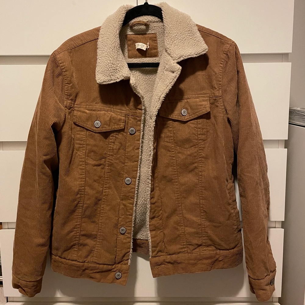 Brandy Melville Sherpa Corduroy Jacket